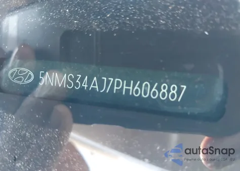 2023 Hyundai Santa Fe Sel из США, поврежденный, VIN 5NMS34AJ7PH606887